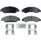 Bosch Blue Disc Brak Disc Brake Pads, Be1092H BE1092H - alternate 2